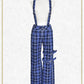 A/P Tartan check long pants