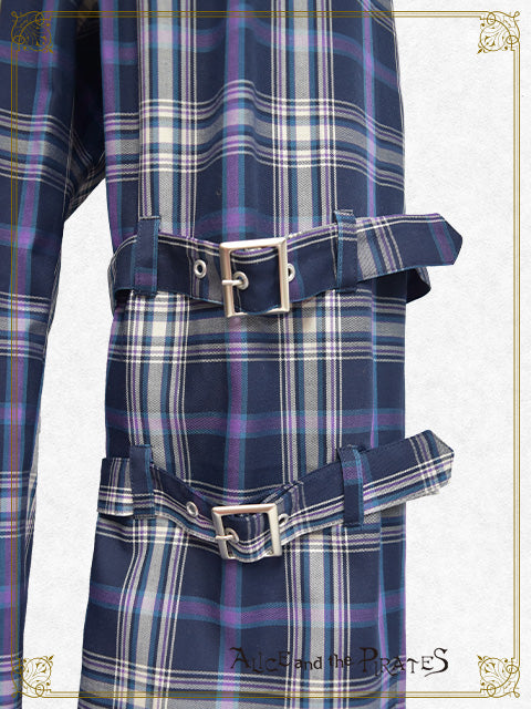 A/P Tartan check long pants