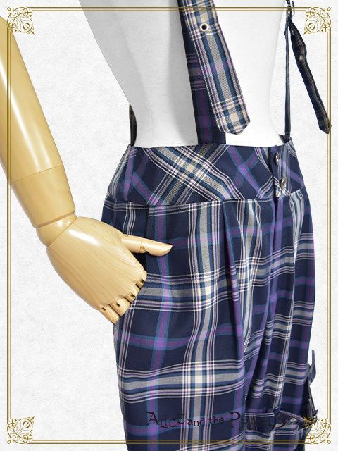 A/P Tartan check long pants