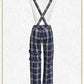 A/P Tartan check long pants