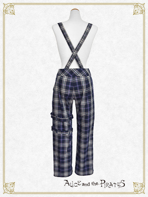 A/P Tartan check long pants