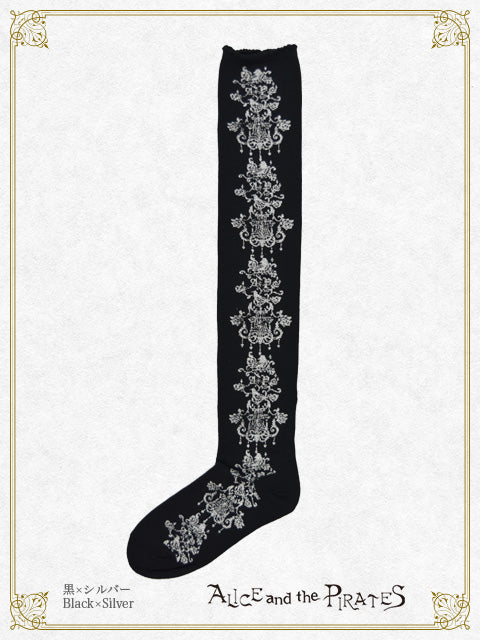 [Pre-order] A/P Classical Chandelier Overknee Socks