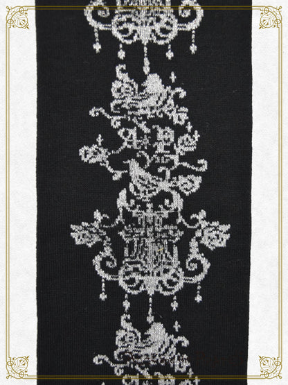 A/P Classical Chandelier Overknee Socks
