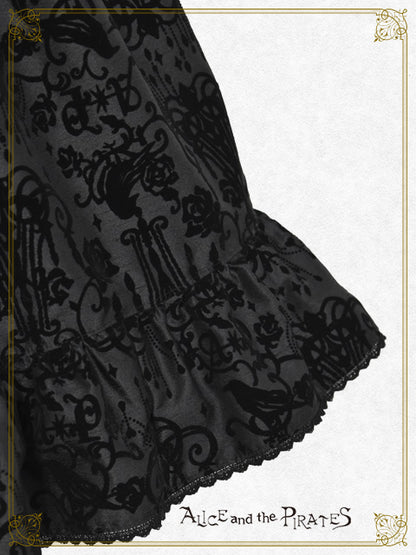 Chandelier-flocky Skirt