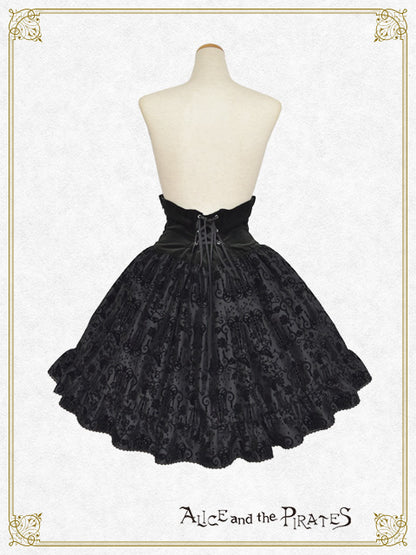 Chandelier-flocky Skirt