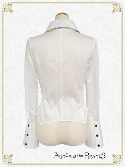 蜘蛛の巣ブラウス