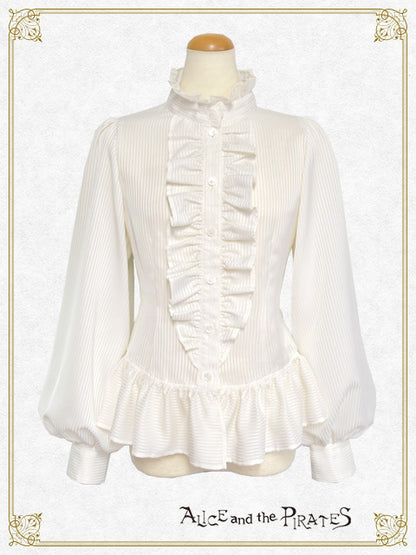 狼騎士と伝説の剣ボリューム袖ブラウス