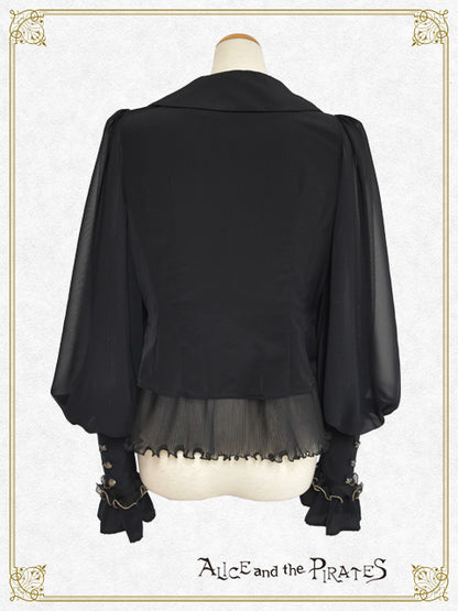 海神ポセイドンフリルブラウス