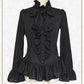 Wolf Knight and Legendary Sword Flare Sleeve Blouse