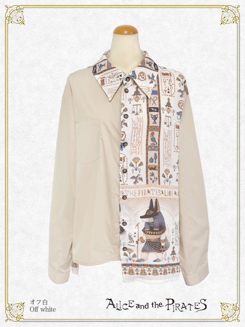 [Pre-order] Egyptian Chris ~Mystery Hidden in the Mural~ Bicolor Shirt