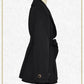 Shawl Collar Mid-Length Coat