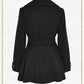 Shawl Collar Mid-Length Coat