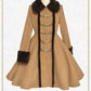 シャドーチェックシャギーロングコート