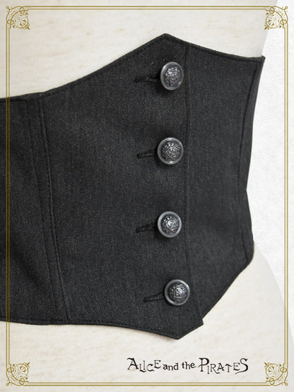 ヘリンボンショートコルセット