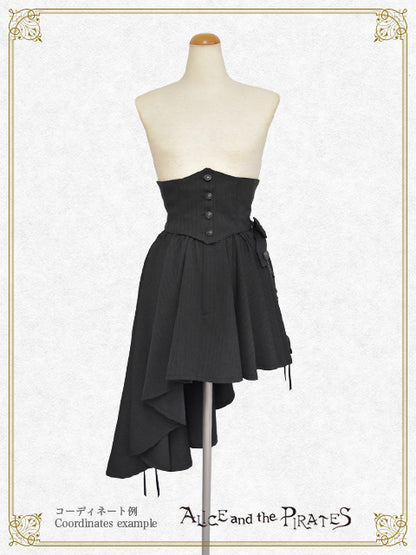 ヘリンボンショートコルセット