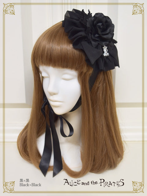 [Pre-order] Gathered chiffon round head dress