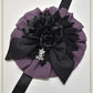 [Pre-order] Gathered chiffon round head dress