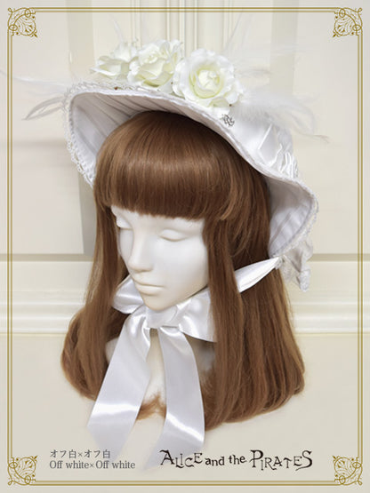 【予約】薔薇の淑女キャノティエハット