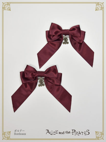 Lilia satin ribbon clip