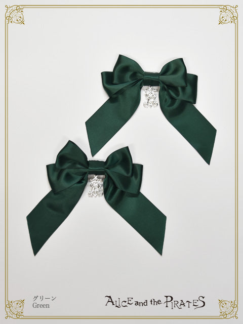 Lilia satin ribbon clip