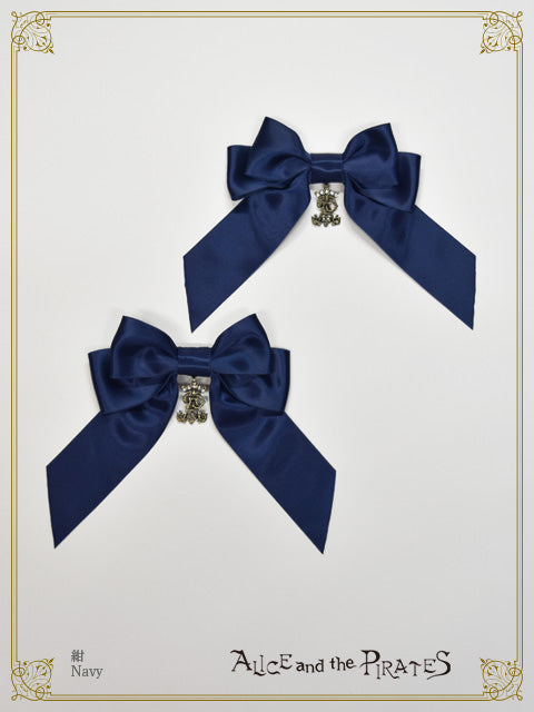 Lilia satin ribbon clip