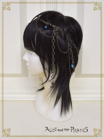 God of The Sea Poseidon Chain Hair Accessory