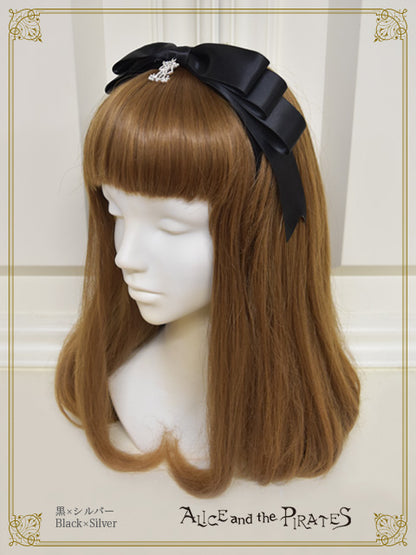 Satin ribbon Center Ribbon Head Bow