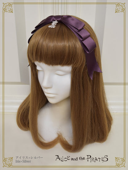 Satin ribbon Center Ribbon Head Bow