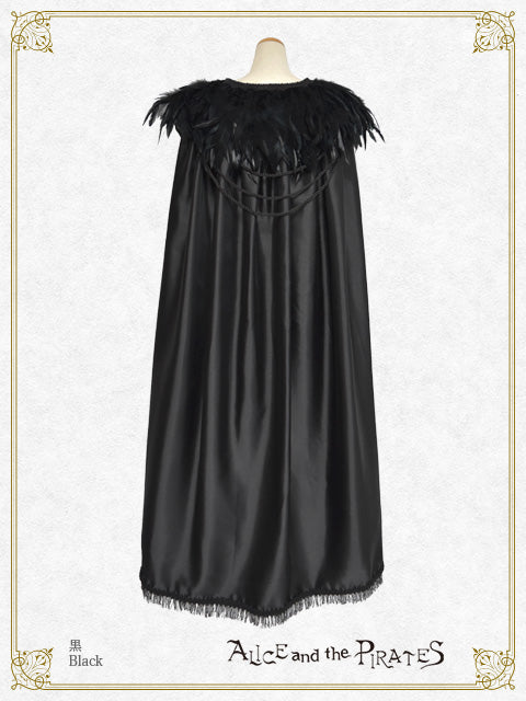 [Made-to-order item] Portrait of Wolf King Long Cape &Rope Decoration