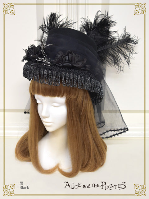 【完全受注商品】Lady Victoriaの肖像シルクハット