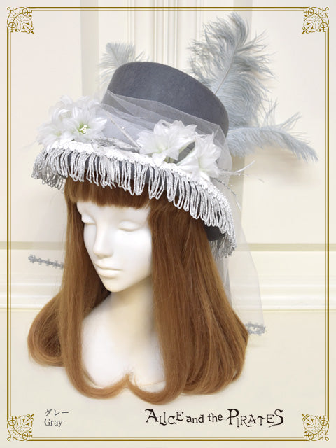 [Made-to-order item] Portrait of Lady Victoria silk hat