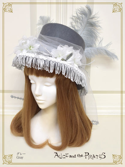 [Made-to-order item] Portrait of Lady Victoria silk hat