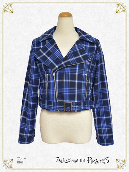 Blaine Claw tartan check jacket