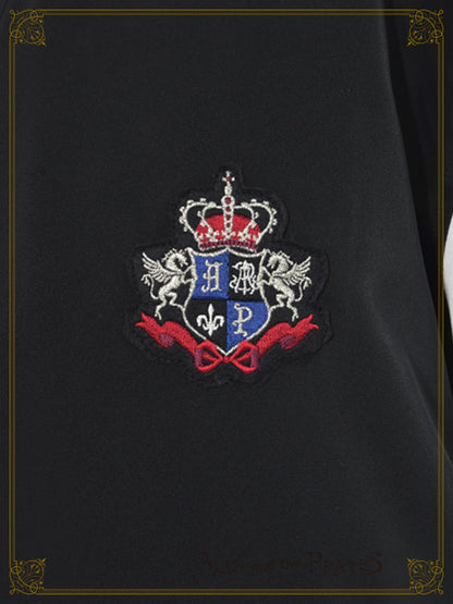 Captain Chrisアップリケ付きスタジアムジャンパー