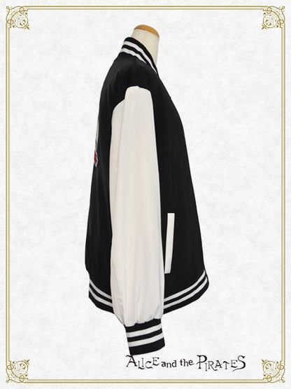 Captain Chrisアップリケ付きスタジアムジャンパー