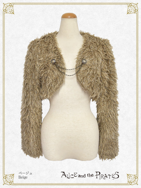 Beast night Halloween fur short jacket