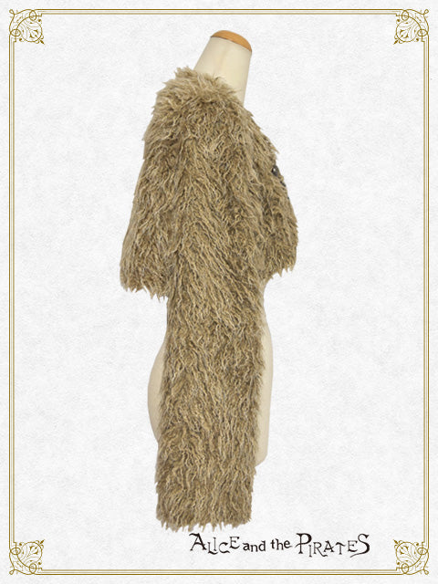 Beast night Halloween fur short jacket