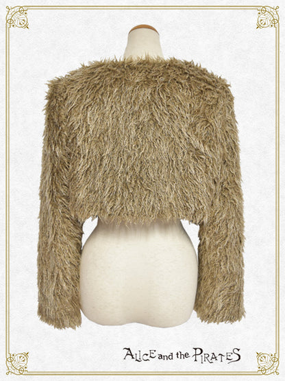 Beast night Halloween fur short jacket