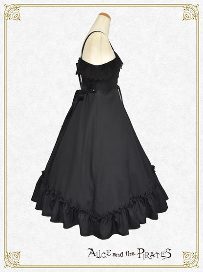 Dark racy Floraジャンパースカート