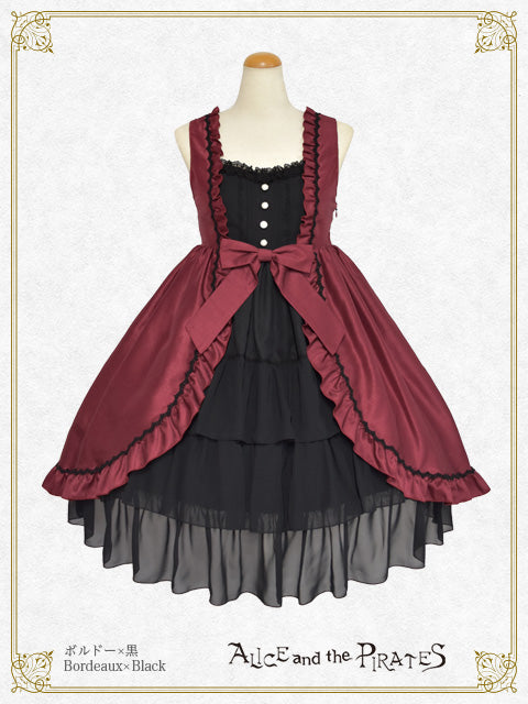 新品未使用品　ベビードールジャンパースカート　エンジ 新品未使用品 ベビードールジャンパースカート エンジ ベビー