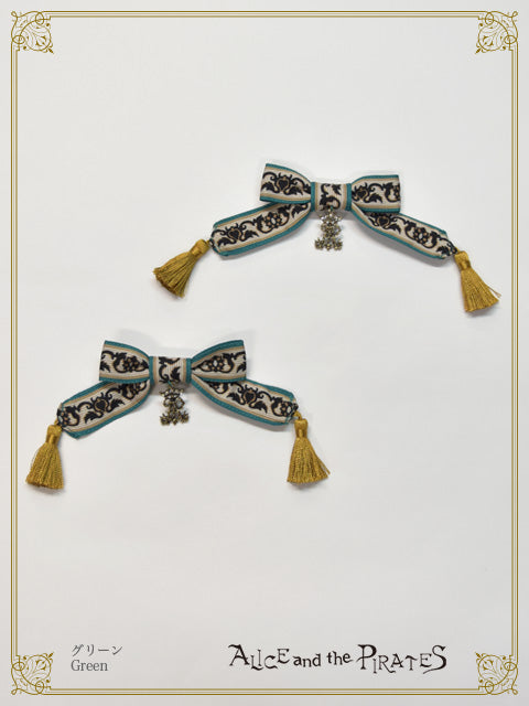 [Pre-order] Persian rug～medallion design that weaves wishes～Ribbon clip