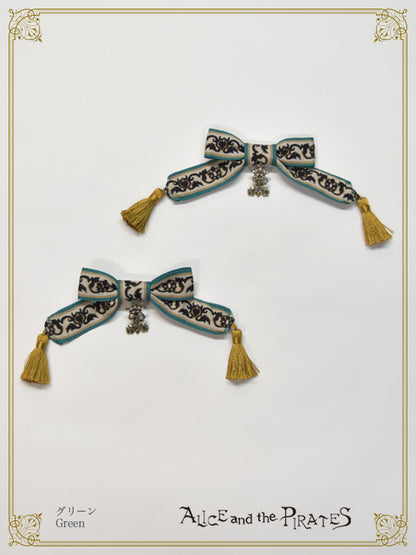 Persian rug～medallion design that weaves wishes～Ribbon clip