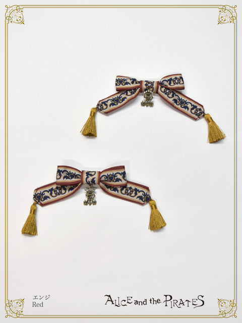 [Pre-order] Persian rug～medallion design that weaves wishes～Ribbon clip