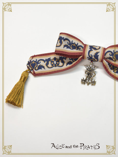 [Pre-order] Persian rug～medallion design that weaves wishes～Ribbon clip