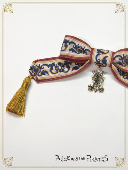 Persian rug～medallion design that weaves wishes～Ribbon clip