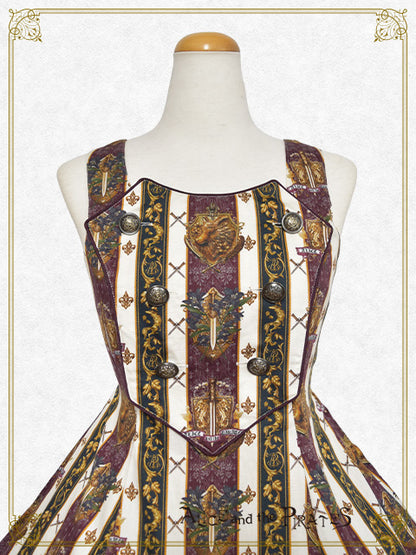 St.Lily Wolf～狼騎士と百合の誓い～柄ジャンパースカートⅠ