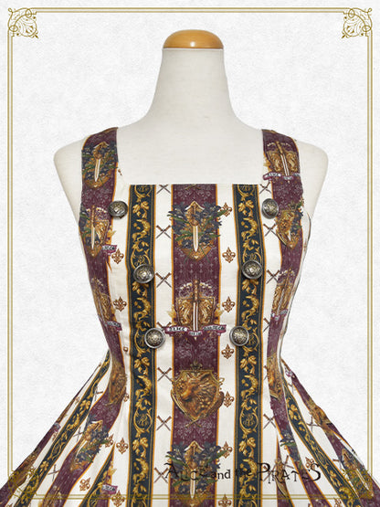 St.Lily Wolf～狼騎士と百合の誓い～柄ジャンパースカートⅠ