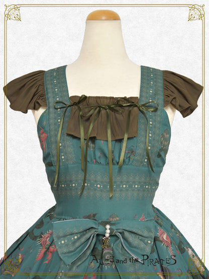 Poseidon Chris柄ジャンパースカート