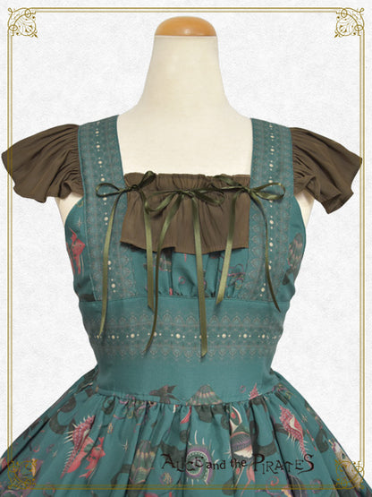 Poseidon Chris柄ジャンパースカート