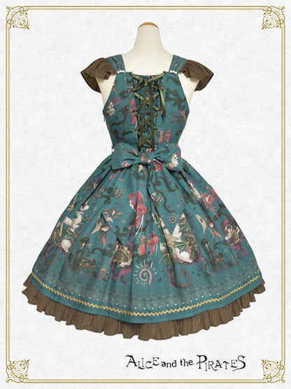 Poseidon Chris柄ジャンパースカート